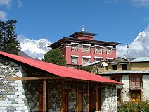 Tibetan Buddhist monastery Pangboche